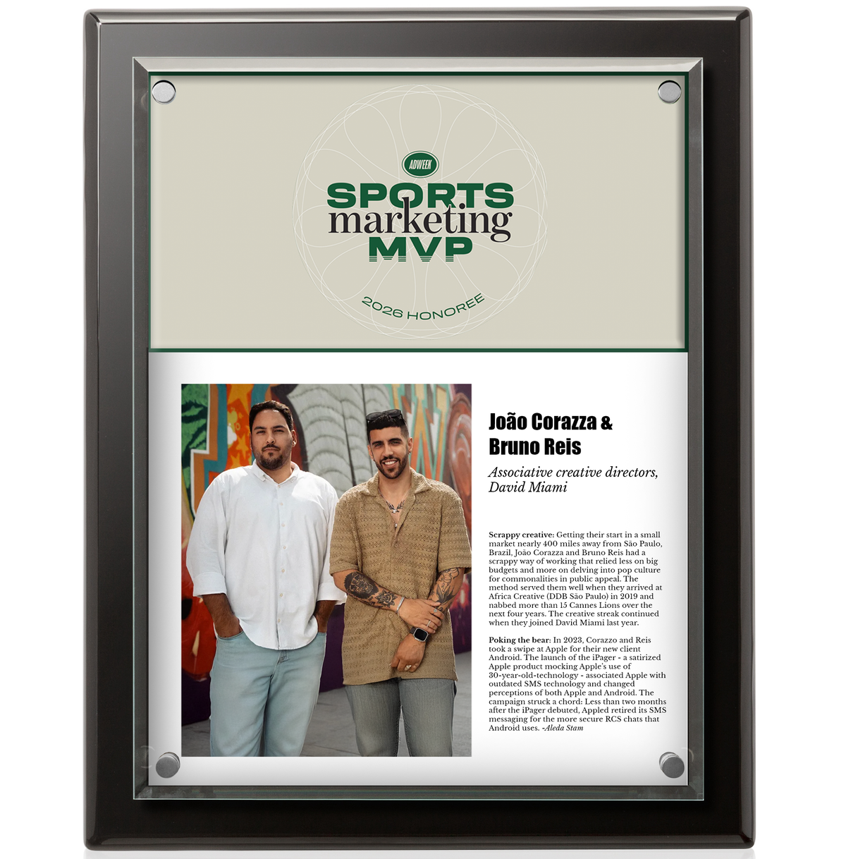 2025 Sports Marketing MVPs Trendsetter Deluxe