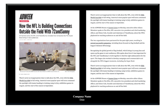 Two Page Reprint