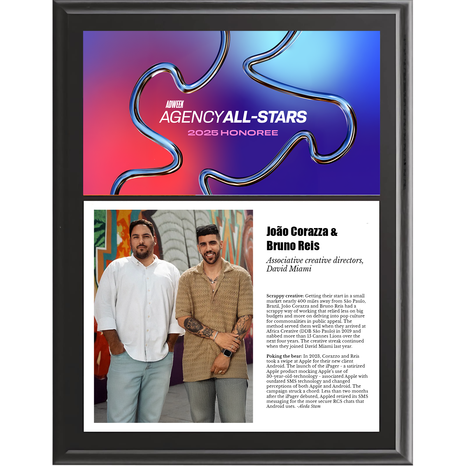 Agency All-Stars Trendsetter Award – Adweek Licenses