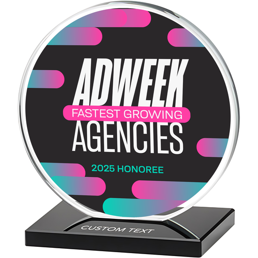 2025 Fastest Growing Agencies Emblem Award